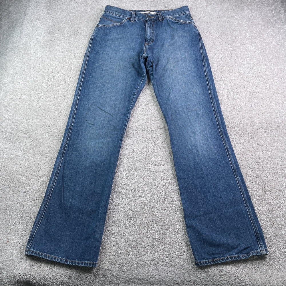 Mavi Jeans Mens 30x34 Blue Alex Bootcut‎ Low Rise Medium Wash Cotton Denim Y2K